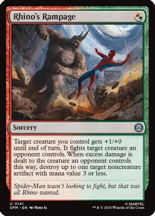 Rhino's Rampage  (SPM-141) - [Marvel's Spider-Man]