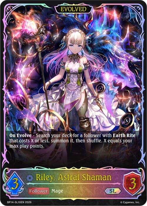 Riley, Astral Shaman (Evolved) (SL) - BP14: Banquet of Dreams (BP14-SL10EN)