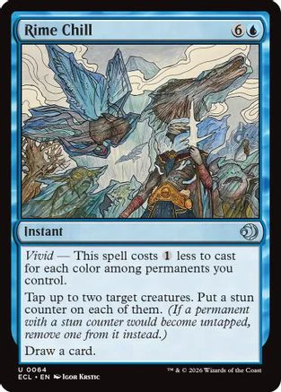 Rime Chill  (ECL-064) - [Lorwyn Eclipsed]