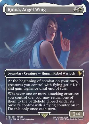 Rinoa, Angel Wing (Borderless)  (FIC-450) - [Commander: FINAL FANTASY]