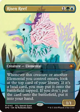 Risen Reef (Borderless)  (SPG-143) - [Special Guests]