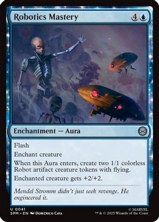 Robotics Mastery  [Foil]  (SPM-041) - [Marvel's Spider-Man]