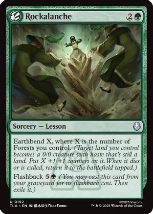 Rockalanche  [Foil]  (TLA-192) - [Avatar: The Last Airbender]