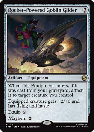 Rocket-Powered Goblin Glider  (SPM-172) - [Marvel's Spider-Man]