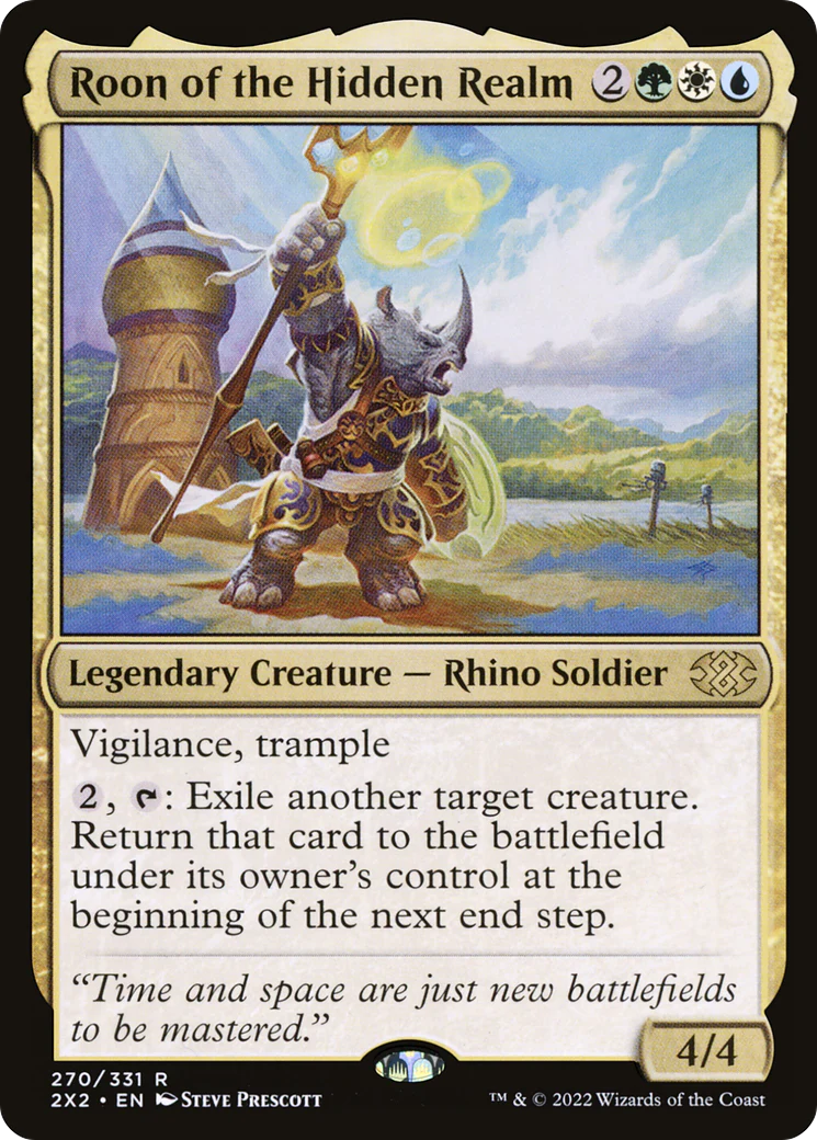 Roon of the Hidden Realm  [Foil]  (2X2-270) - [Double Masters 2022]