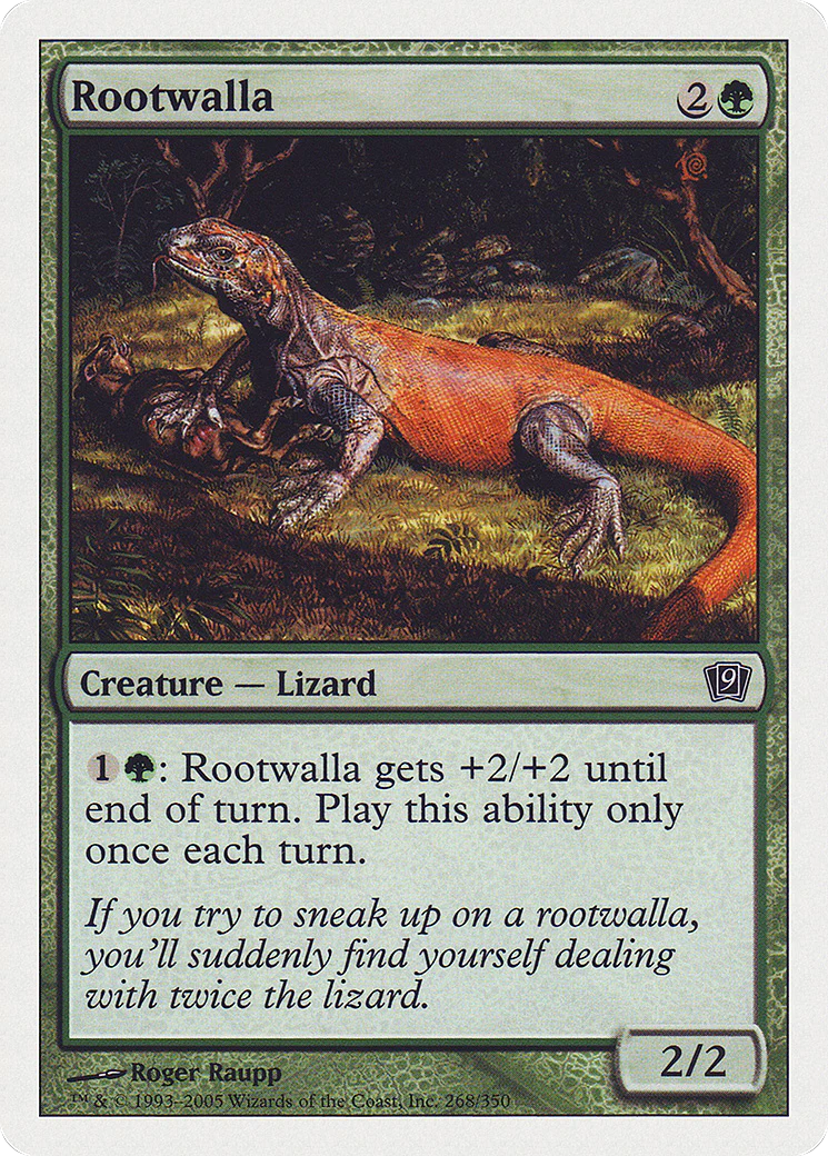 Rootwalla  (9ED-268) - [Ninth Edition]