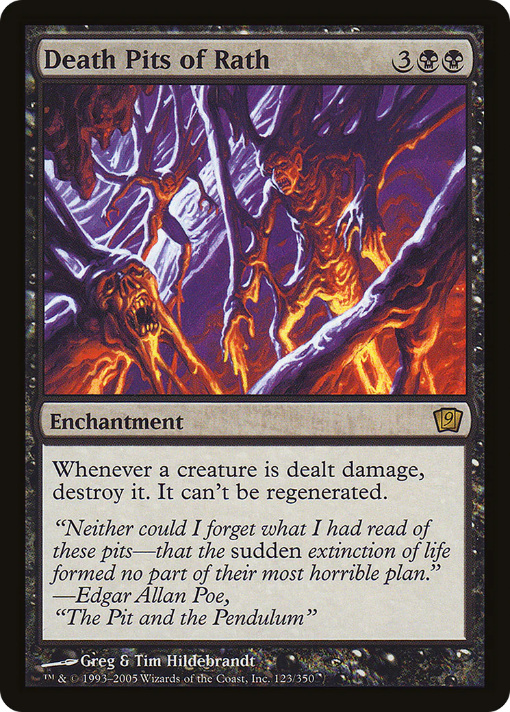 (RU) Death Pits of Rath [Ninth Edition] (Black Border) (Foreign Language)