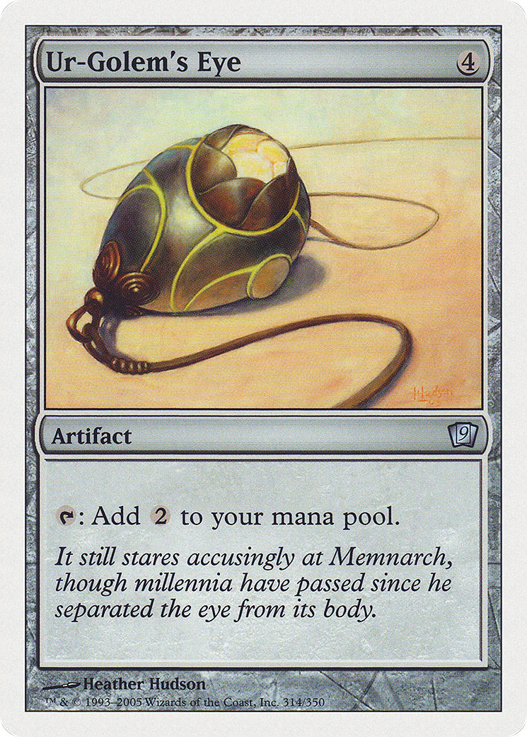 (RU) Ur-Golem's Eye [Ninth Edition] (Foreign Language)