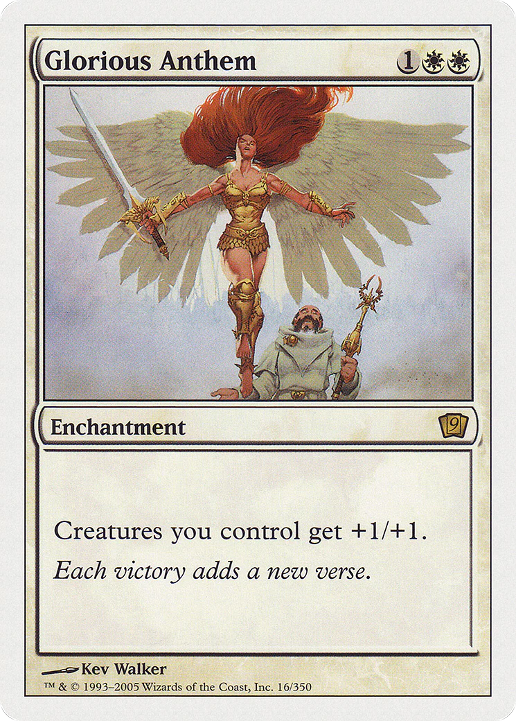 (RU) Glorious Anthem [Ninth Edition] (Foreign Language)