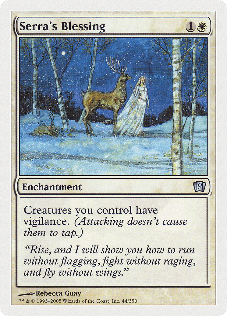 (RU) Serra's Blessing [Ninth Edition] (Foreign Language)