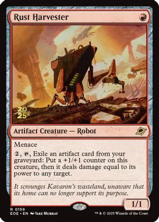 Rust Harvester  [Foil]  (PRE-159) - [Prerelease Cards]