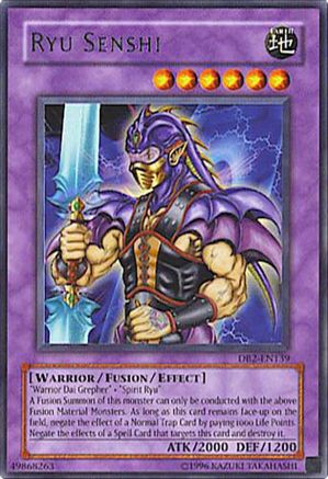 Ryu Senshi [DB2-EN139] - Dark Beginning 2 Unlimited - Rare