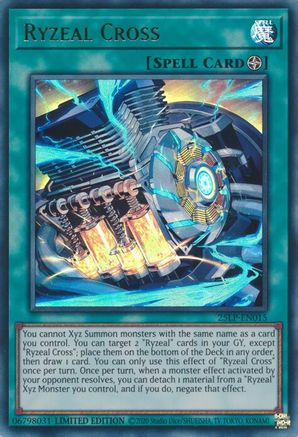 Ryzeal Cross [25LP-EN015] - Limited Pack World Championship 2025 Limited - Ultra Rare