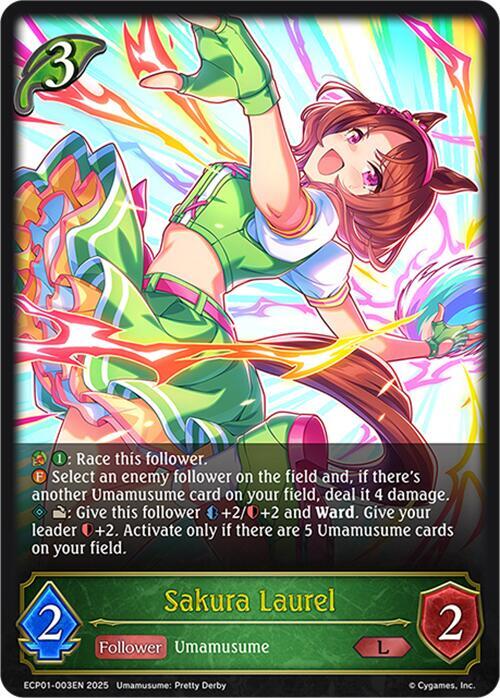 Sakura Laurel - ECP01: Umamusume: Pretty Derby (ECP01-003EN)