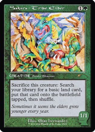 Sakura-Tribe Elder (2518)  (SLD-2518) - [Secret Lair Drop Series]