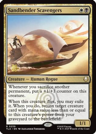 Sandbender Scavengers  [Foil]  (PRE-239) - [Prerelease Cards]