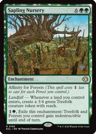 Sapling Nursery  (PPECL-192) - [Promo Pack: Lorwyn Eclipsed]