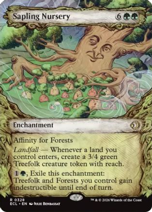 Sapling Nursery (Showcase)  (ECL-328) - [Lorwyn Eclipsed]
