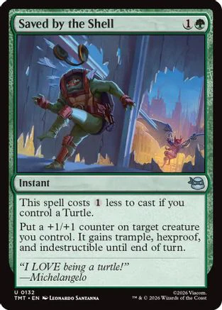 Saved by the Shell  (TMT-132) - [Teenage Mutant Ninja Turtles]