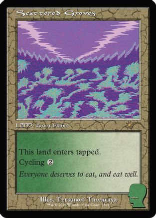 Scattered Groves  [Foil]  (SLD-2523) - [Secret Lair Drop Series]
