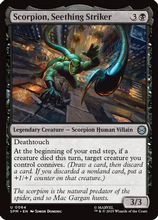 Scorpion, Seething Striker  (SPM-064) - [Marvel's Spider-Man]