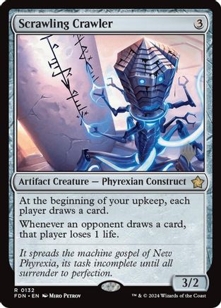 Scrawling Crawler  [Foil]  (PPECL-132) - [Promo Pack: Lorwyn Eclipsed]