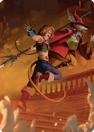 Search for Dagger Scene Art Card  (ASFIN-018) - [Art Series: FINAL FANTASY]