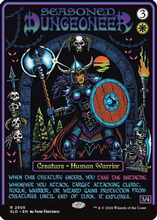 Seasoned Dungeoneer  (SLD-2505) - [Secret Lair Drop Series]