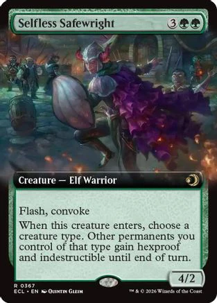 Selfless Safewright (Extended Art)  (ECL-367) - [Lorwyn Eclipsed]