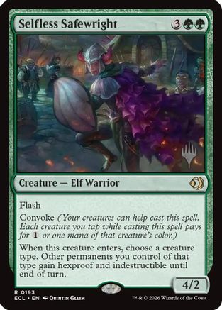 Selfless Safewright  (PPECL-193) - [Promo Pack: Lorwyn Eclipsed]