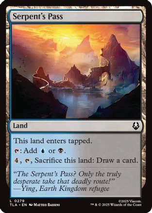 Serpent's Pass  [Foil]  (TLA-279) - [Avatar: The Last Airbender]