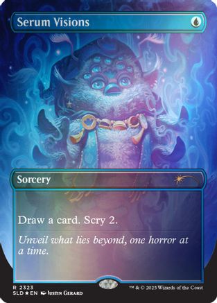 Serum Visions (2323) (Rainbow Foil)  [Foil]  (SLD-2323) - [Secret Lair Drop Series]