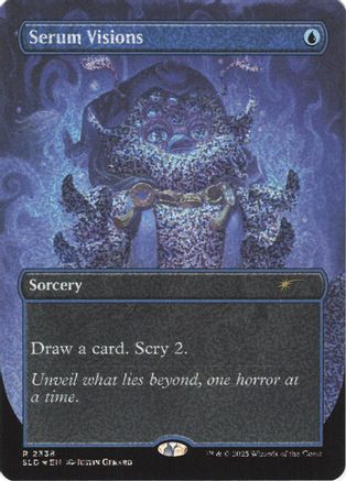 Serum Visions (2338) (Confetti Foil)  [Foil]  (SLD-2338) - [Secret Lair Drop Series]