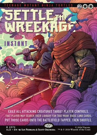 Settle the Wreckage  [Foil]  (SLD-2372) - [Secret Lair Drop Series]