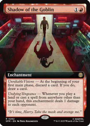 Shadow of the Goblin (Extended Art)  (SPM-262) - [Marvel's Spider-Man]