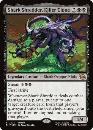 Shark Shredder, Killer Clone  [Foil]  (UMP-320) - [Unique and Miscellaneous Promos]