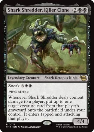 Shark Shredder, Killer Clone  (TMT-073) - [Teenage Mutant Ninja Turtles]