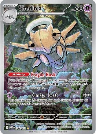 Shedinja - (144/132) Holofoil [ME01 Mega Evolution]