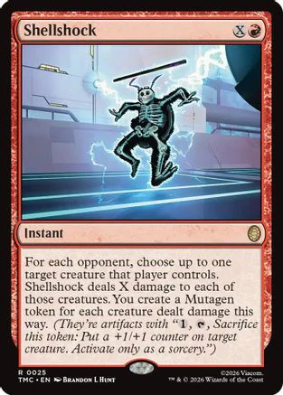 Shellshock  [Foil]  (TMC-025) - [Commander: Teenage Mutant Ninja Turtles]