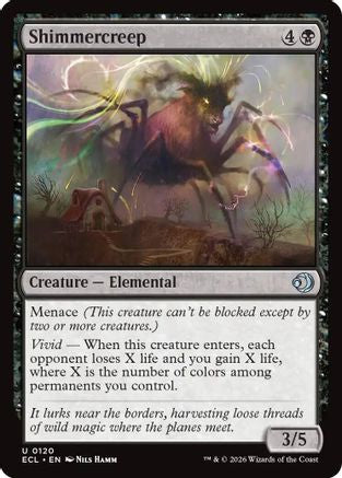 Shimmercreep  (ECL-120) - [Lorwyn Eclipsed]