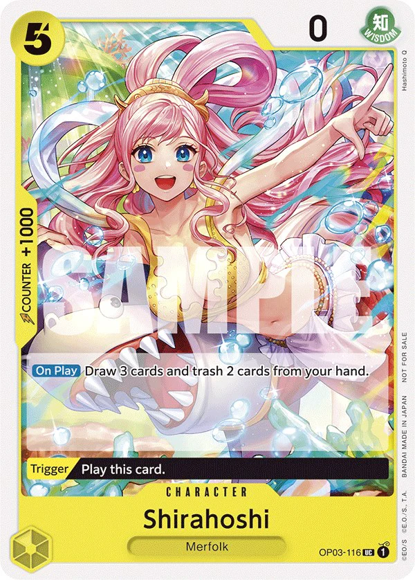 Shirahoshi (Tournament Pack Vol. 6) (OP03-116) - [One Piece Promotion Cards]