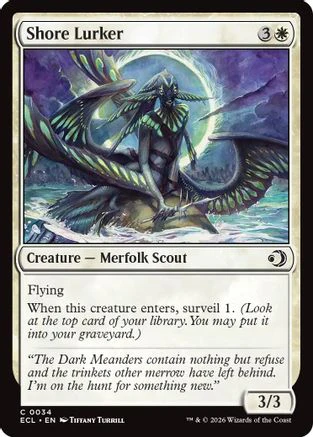 Shore Lurker  (ECL-034) - [Lorwyn Eclipsed]