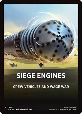 Siege Engines Theme Card  (TLA-027) - [Avatar: The Last Airbender]