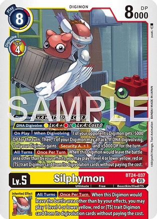 Silphymon (BT24-037) - [Time Stranger] Foil