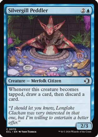 Silvergill Peddler  [Foil]  (ECL-070) - [Lorwyn Eclipsed]