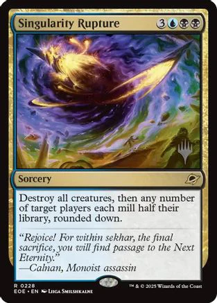 Singularity Rupture  (PPEOE-228) - [Promo Pack: Edge of Eternities]