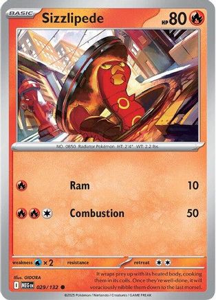 Sizzlipede - (029) [ME01 Mega Evolution]