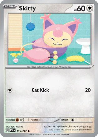 Skitty - (165) [ME Ascended Heroes]