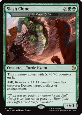 Slash Clone - Steelbane Hydra  (TMC-052) - [Commander: Teenage Mutant Ninja Turtles]