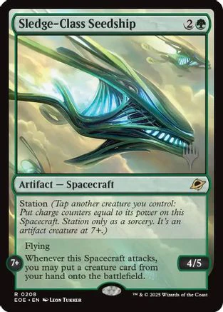 Sledge-Class Seedship  (PPEOE-208) - [Promo Pack: Edge of Eternities]